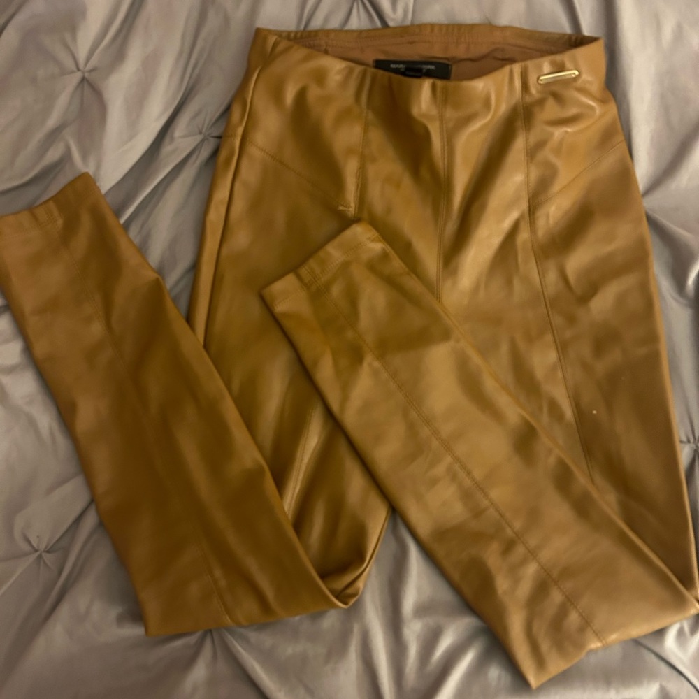 Leather Brown pants